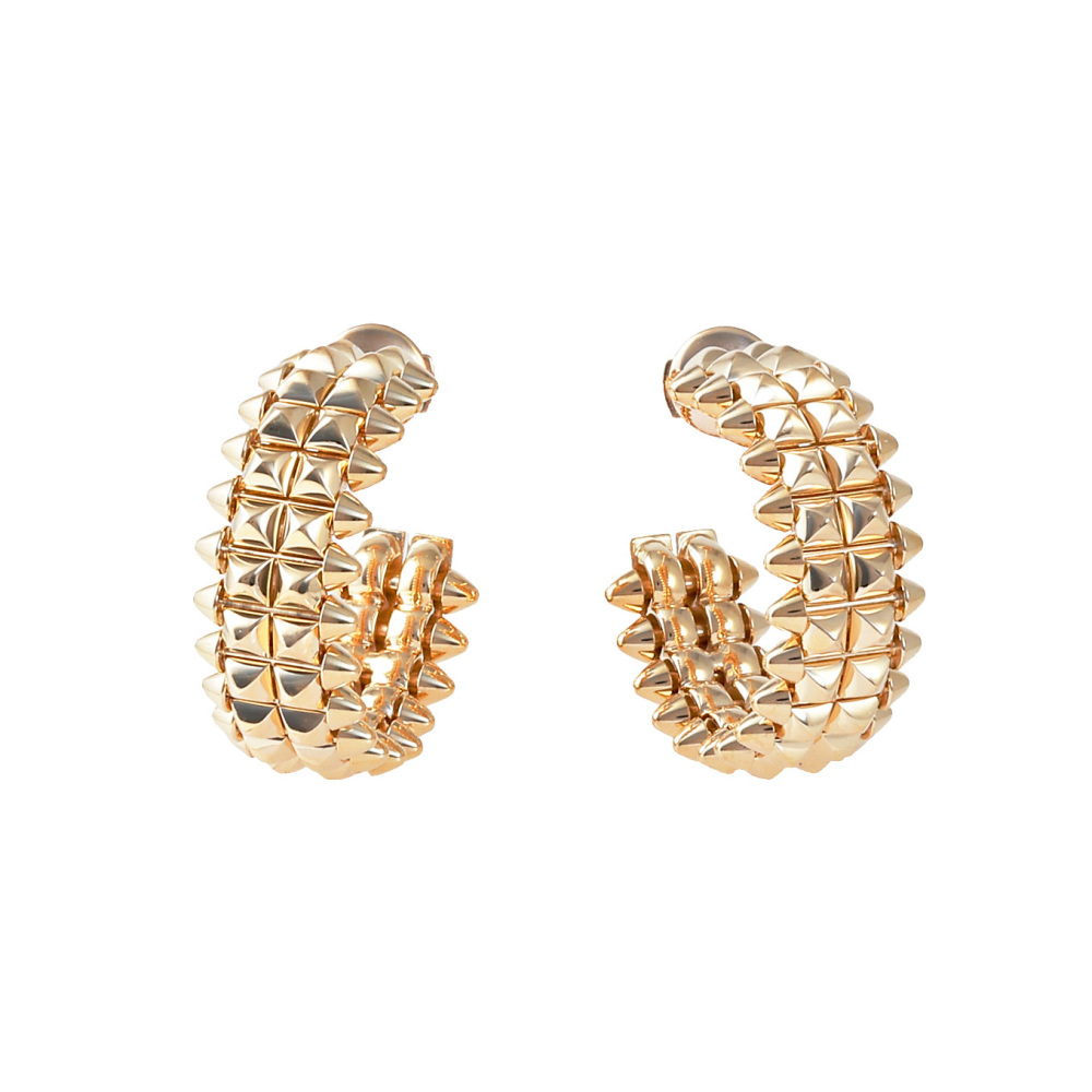 Cartier Crash Do Earrings 18K Rose Gold B8301478