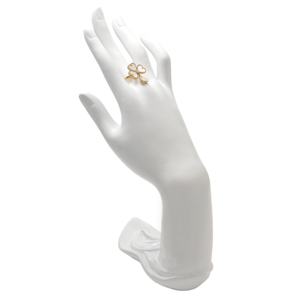 Van Cleef & Arpels Sweetheart Heart Ring 18K Yellow Gold VCARN5P300