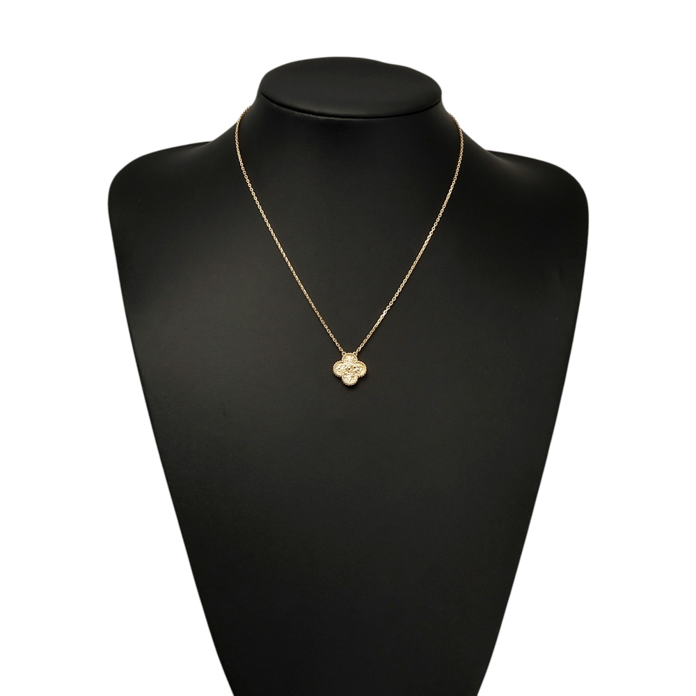 Van Cleef & Arpels Vintage Alhambra Necklace 18K Yellow Gold VCARO1IF00