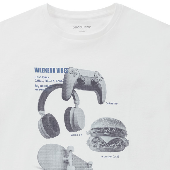 Beatwear Jungen T-Shirt mit Front-Print