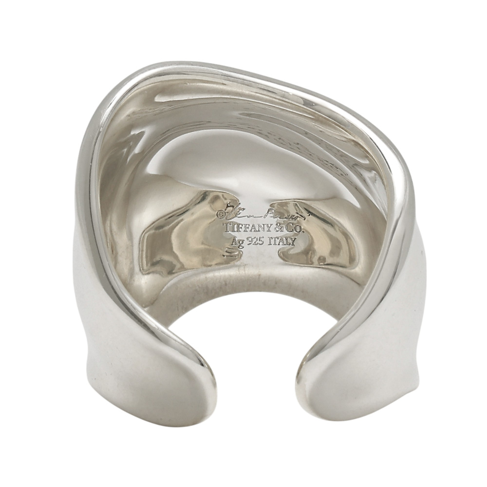 Tiffany & Co. Elsa Peretti Ring Sterling Silver