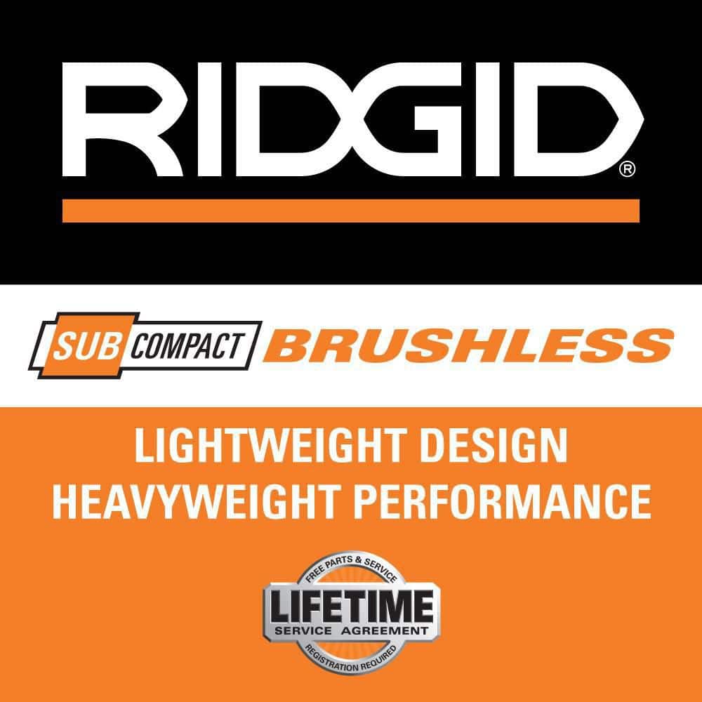 Ridgid 18V SubCompact Brushless Cordless 3/8 in. Right Angle Drill R87701B