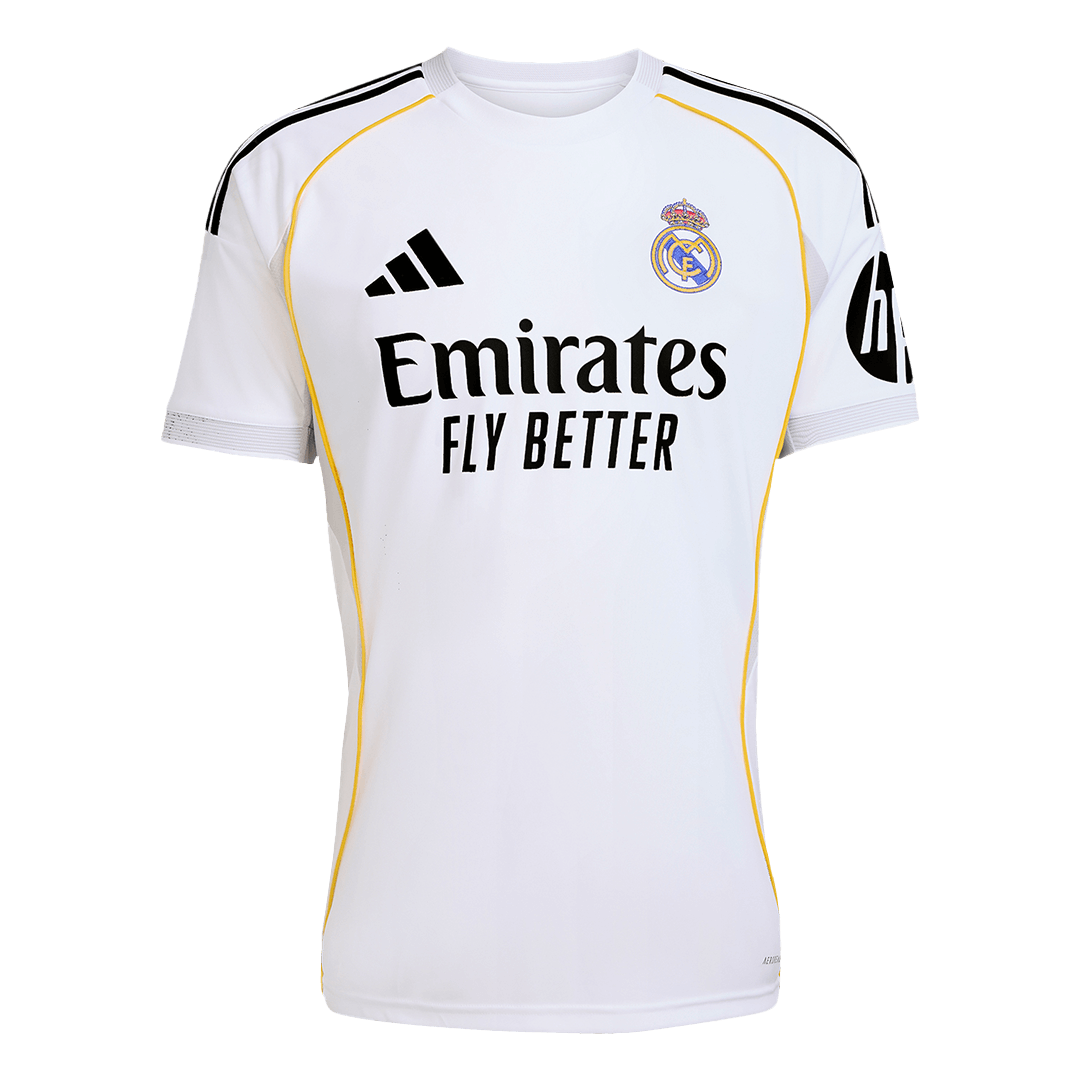 MBAPPÉ #10 Real Madrid Home Soccer Jersey 2025/26