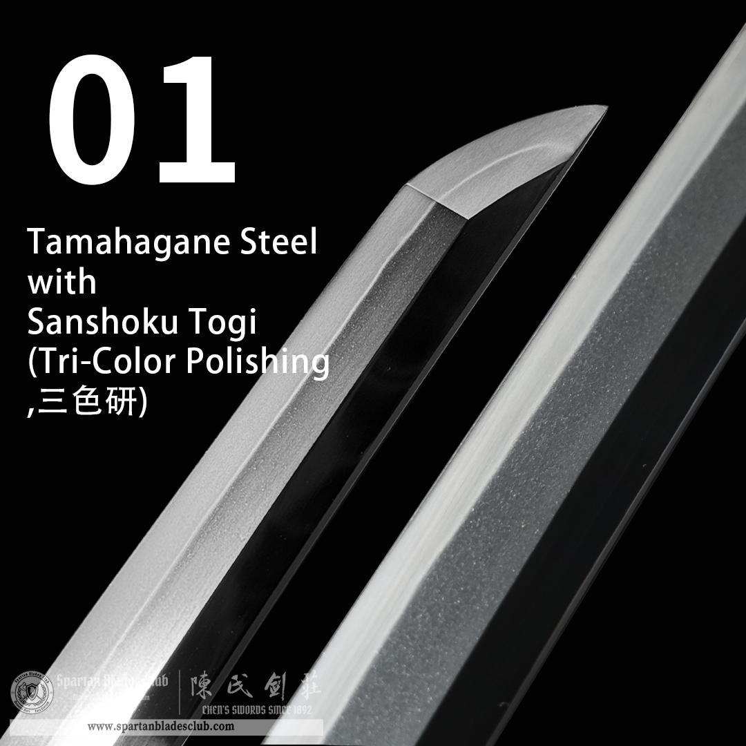 Custom Your Katana | Tamahagane Steel | Spartan Blades Club | CHEN'S SWORDS 1892 - Spartan Blades Club - 陳氏劍莊1892