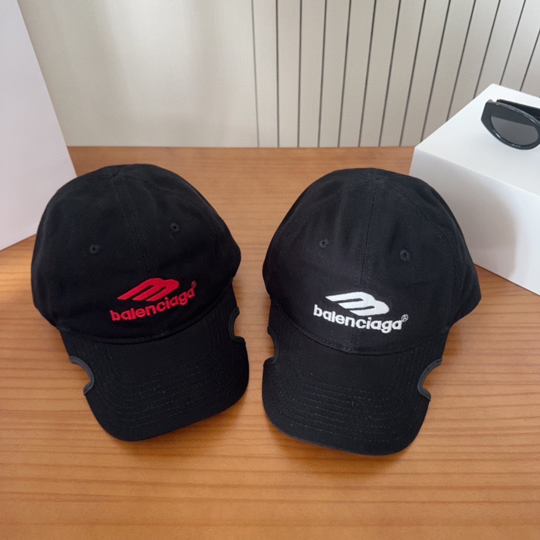 Balenciaga new embroidered letter baseball cap - cnluxepick