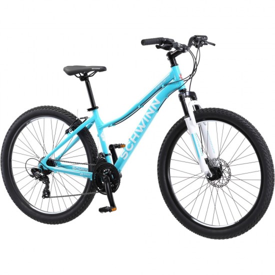 27.5″ Aluminum Comp Women’s Mountain Bike, Light Blue
