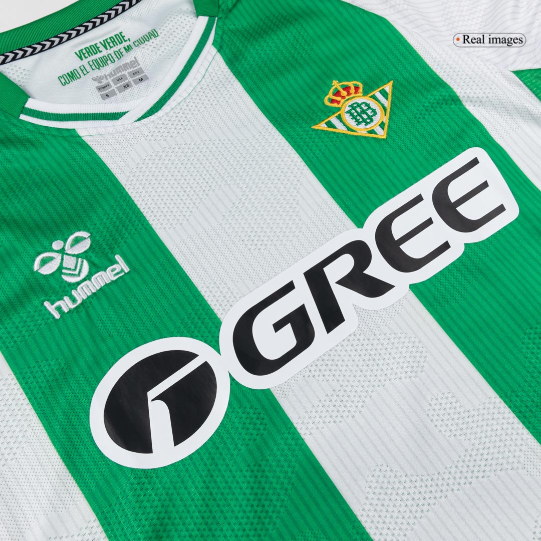 Real Betis Home Long Sleeve Jersey 2025/26