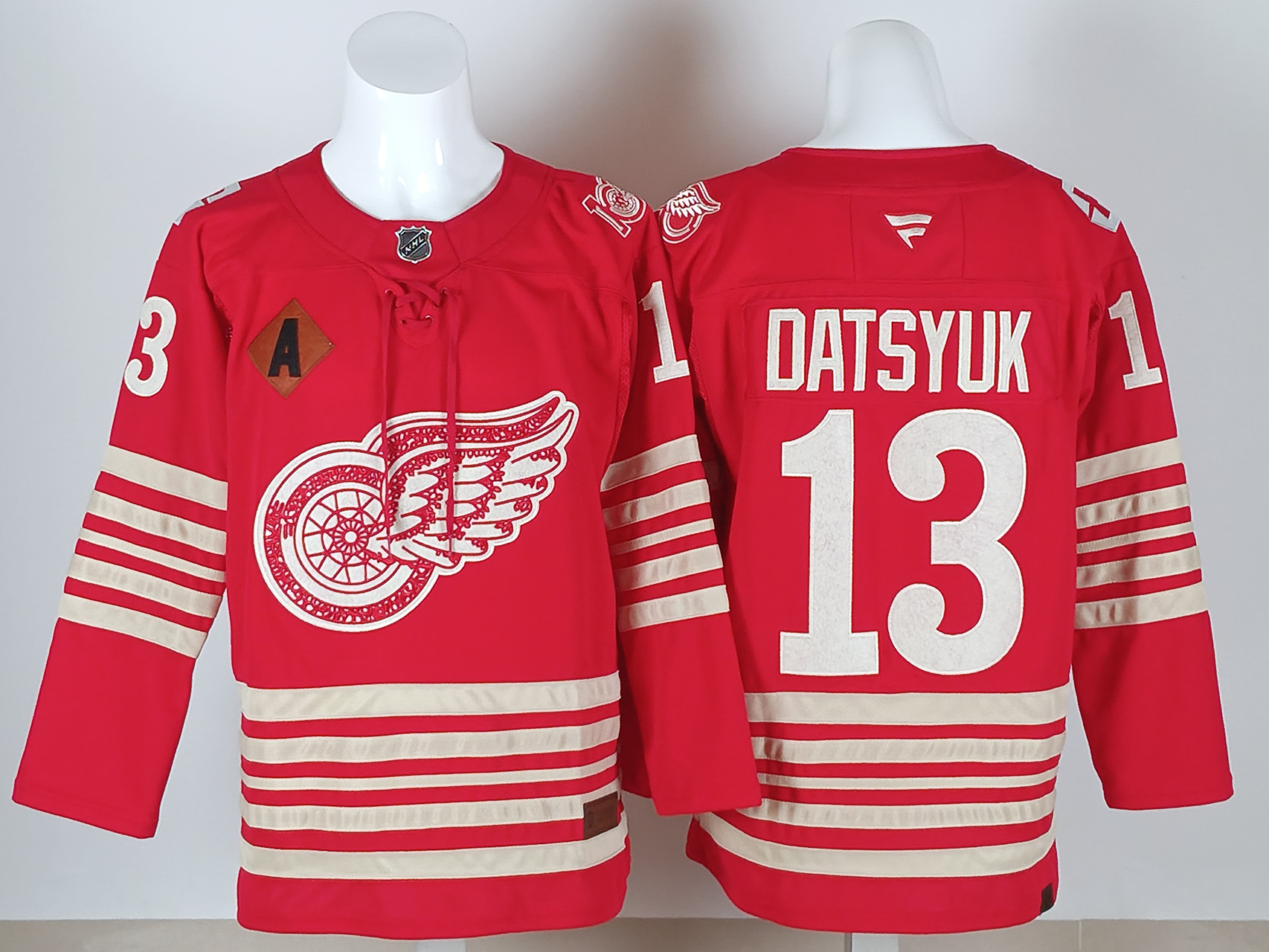 Men's Detroit Red Wings Pavel Datsyuk #13 Fanatics Red Breakaway Player Jersey