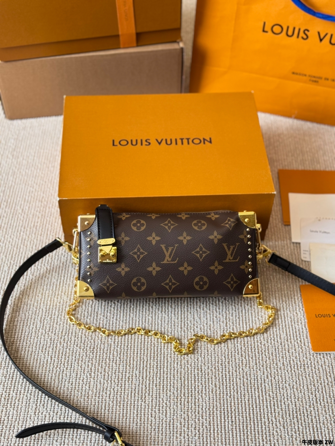 LV Slim Trunk handbag new soft box - cnluxepick