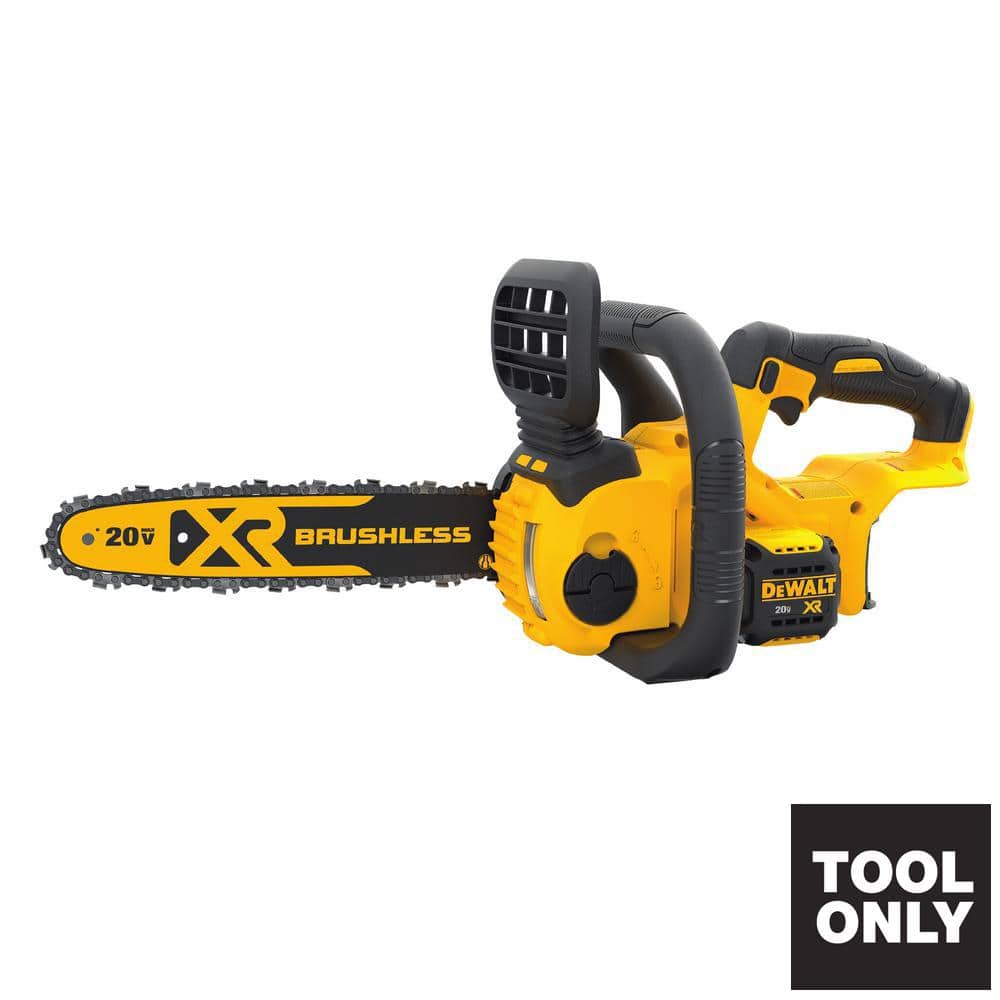 DEWALT 20V MAX 12in. Brushless Battery Powered Chainsaw, DCCS620B