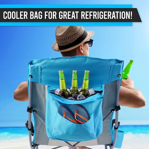 High Back Folding Beach Chair