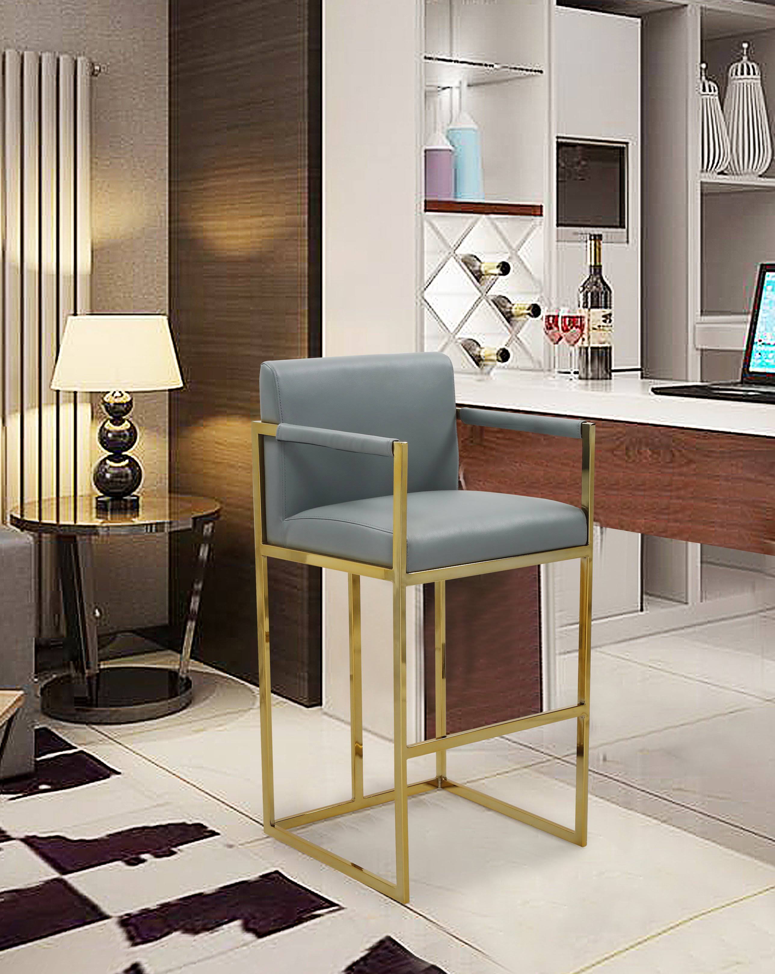 Chic Home Grey Quest Bar Stool