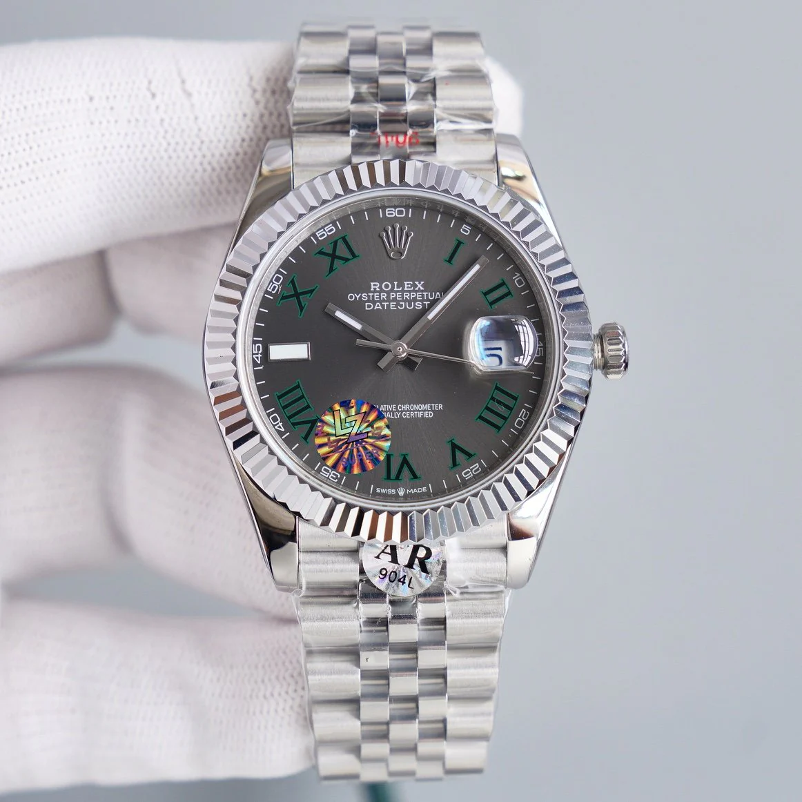 DATEJUST 41MM WIMBLEDON DIAL JUBILEE BRACELET