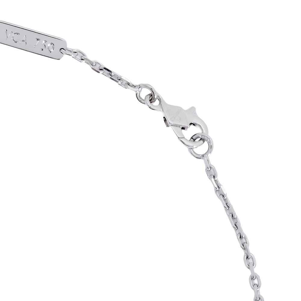 Van Cleef & Arpels Frivole Necklace 18K White Gold