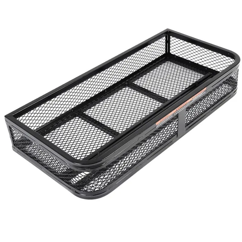 Universal ATV Cargo System – Front Basket & Rear Drop Rack Combo with Steel Mesh Surface