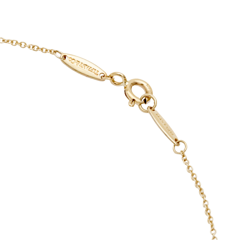 Tiffany & Co. By the Yard Necklace 18K Yellow Gold Diamond