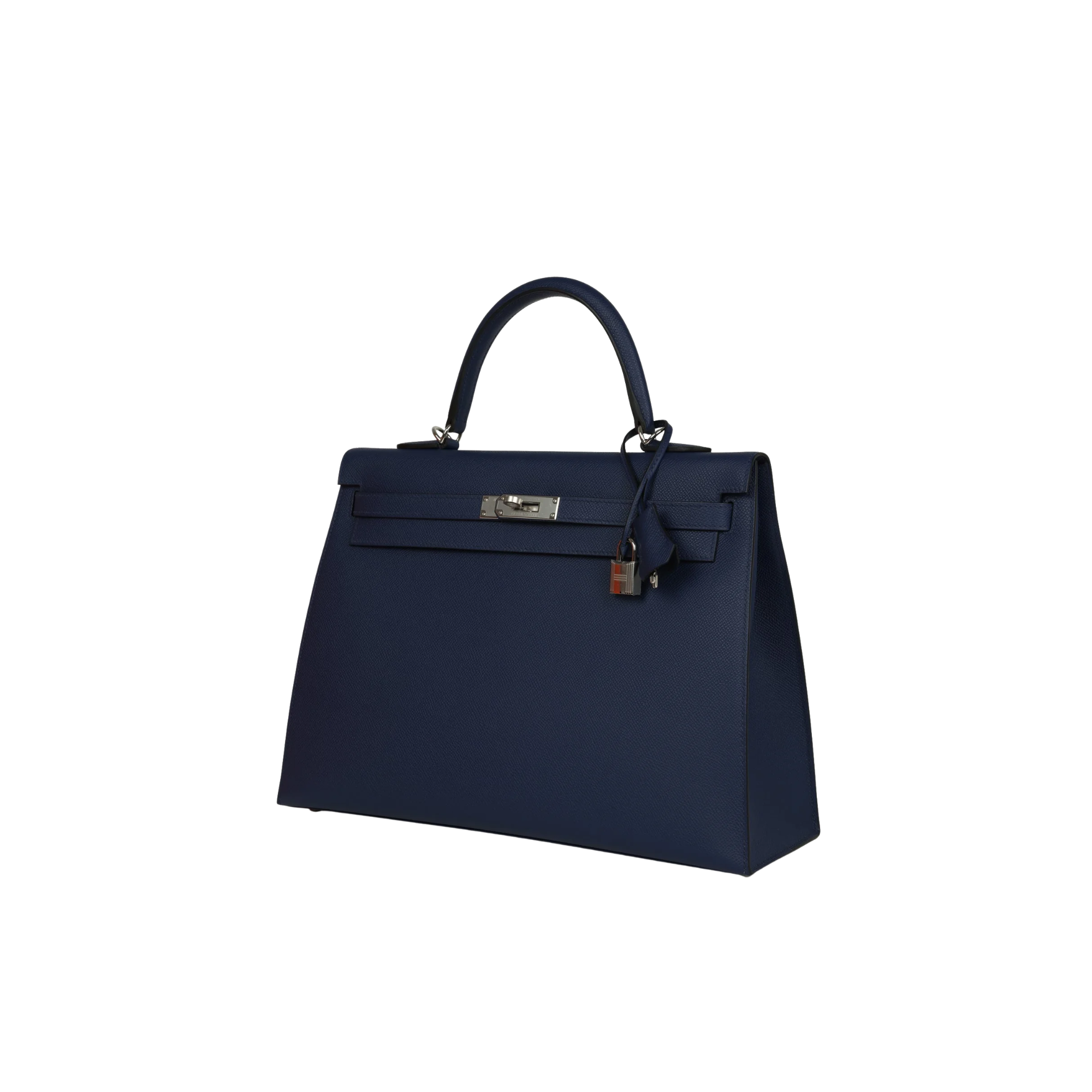 Hermes Kelly 25 Bag In Bleu Saphir Epsom Leather For Women 25cm/10in