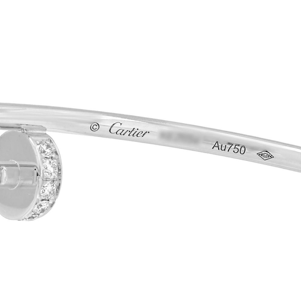 Cartier Juste un Clou Earrings 18K White Gold N8515008
