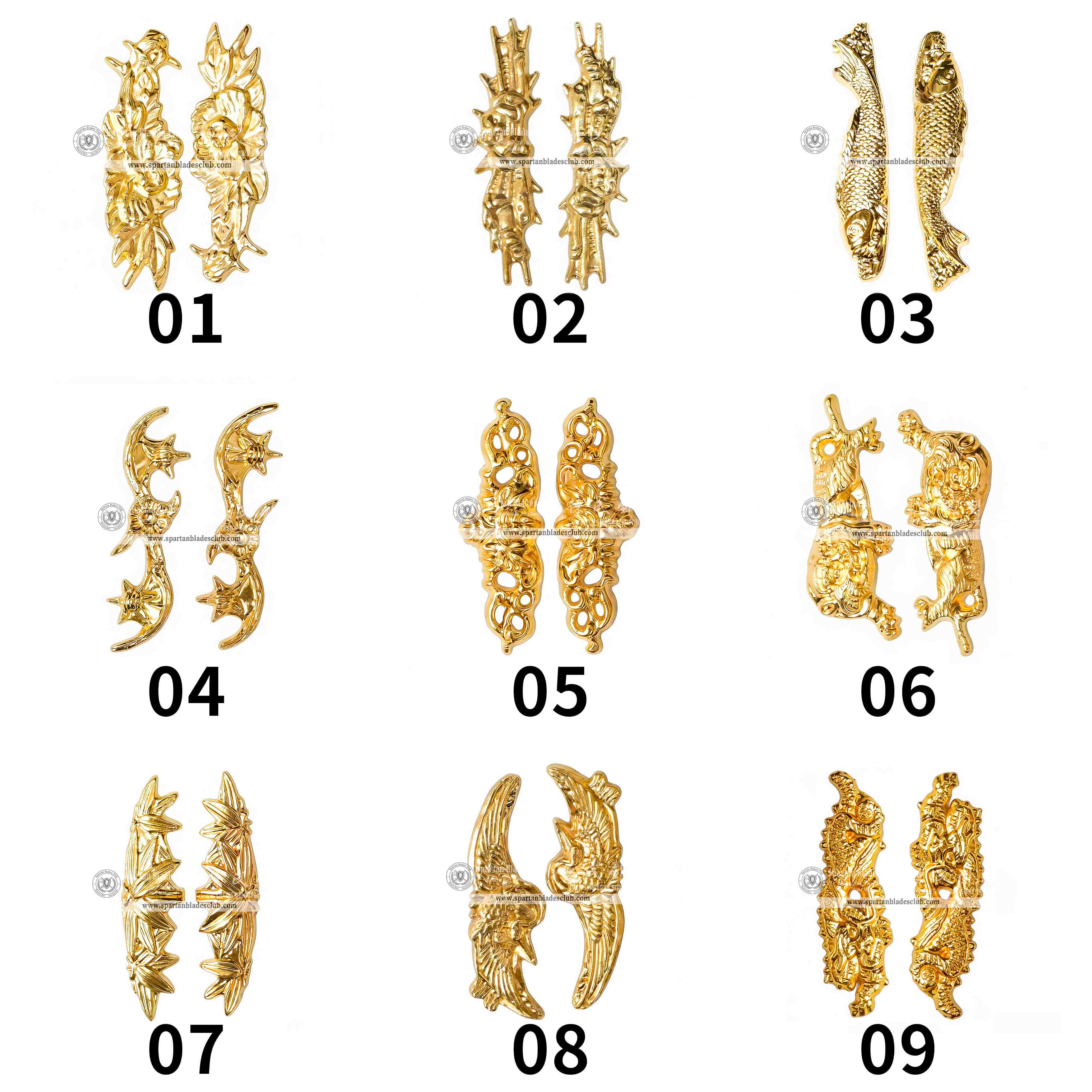 Custom Your Katana | Menuki | Spartan Blades Club | CHEN'S SWORDS 1892 - Spartan Blades Club - 陳氏劍莊1892