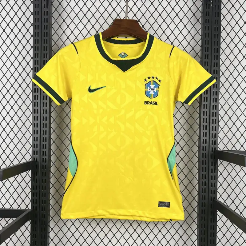 Female 2026 World Cup Brazil Home Jersey S-XXL