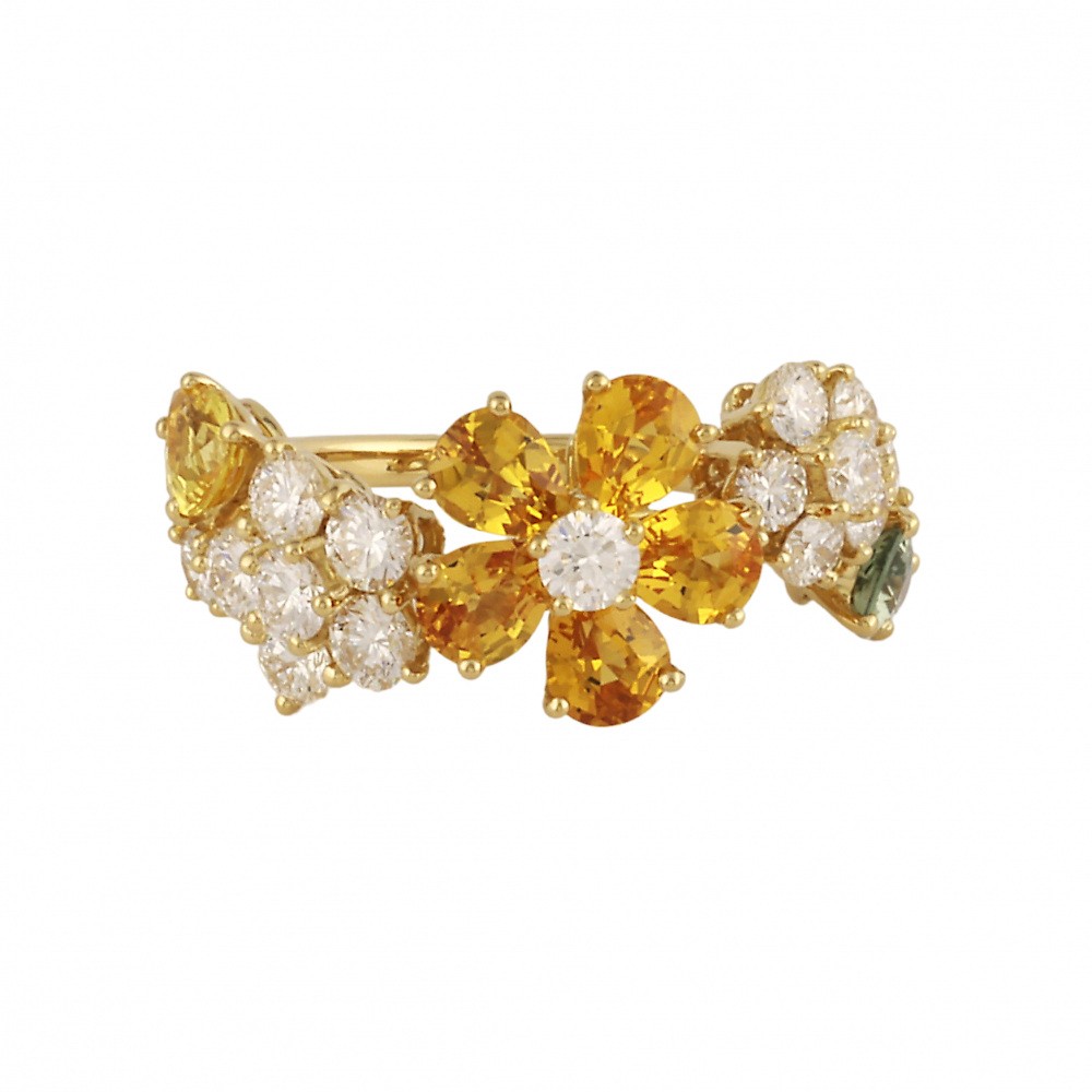 Van Cleef & Arpels Foridebure K18YG Yellow Gold Ring