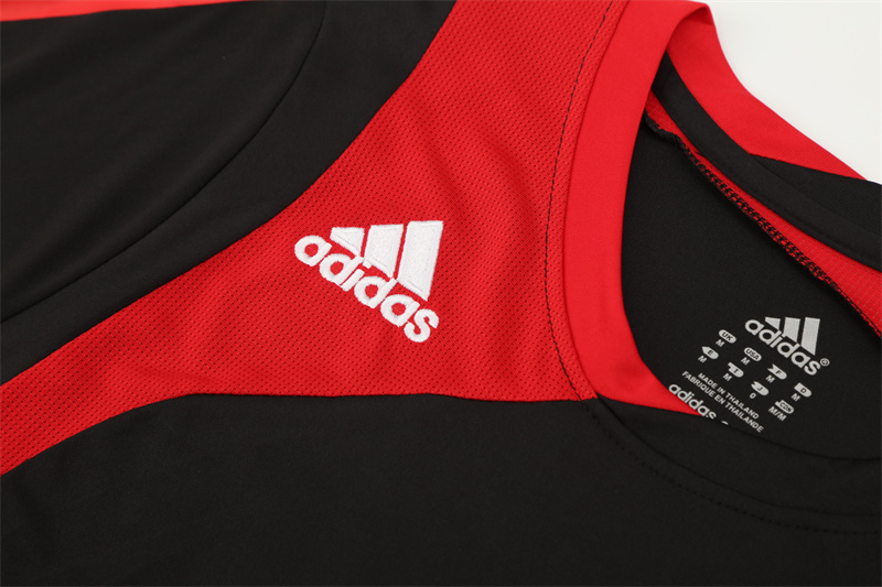 2007/08 AC Milan Retro Short Sleeves Training Jersey - Black 4