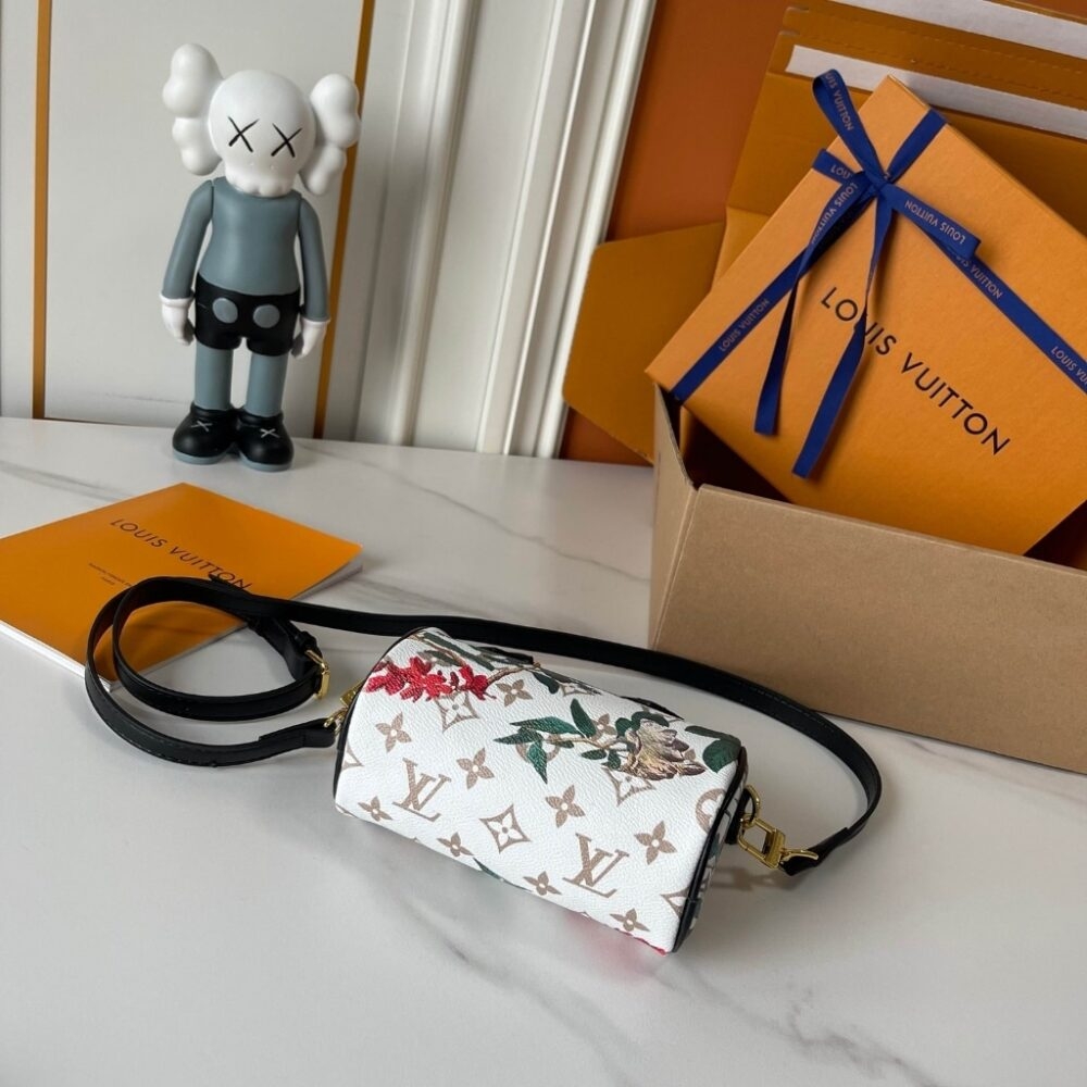 Louis Vuitton Nano Speedy Monogram Dune M29149 6.3 Inches