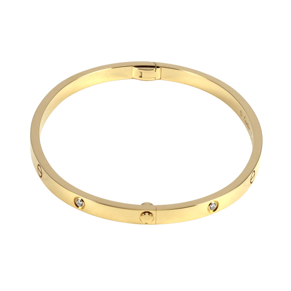 Cartier Love Sm Bracelet 18K Yellow Gold Diamond B6047200