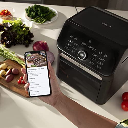 Air Fryer 6.8Qt, Dual Blaze with 360 ThermoIQ Tech