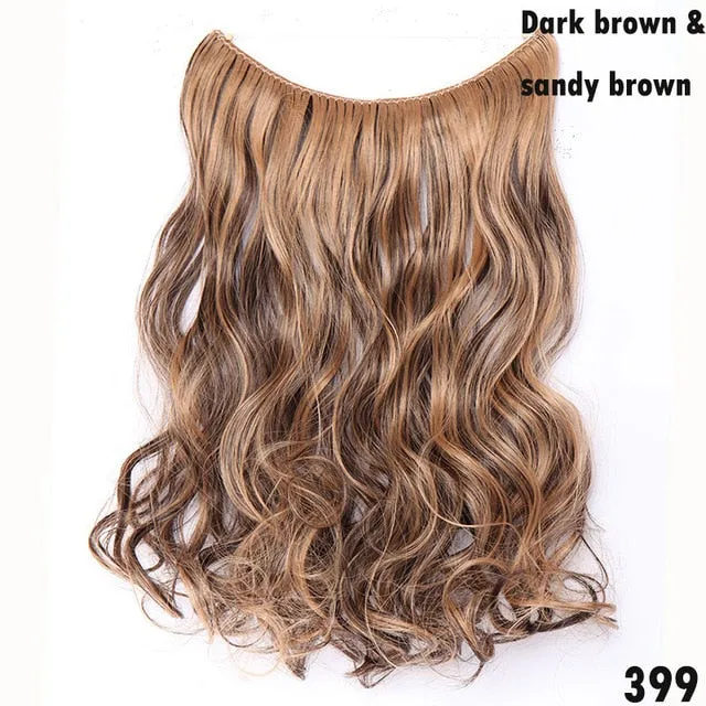 Invisible Halo Hair Extensions