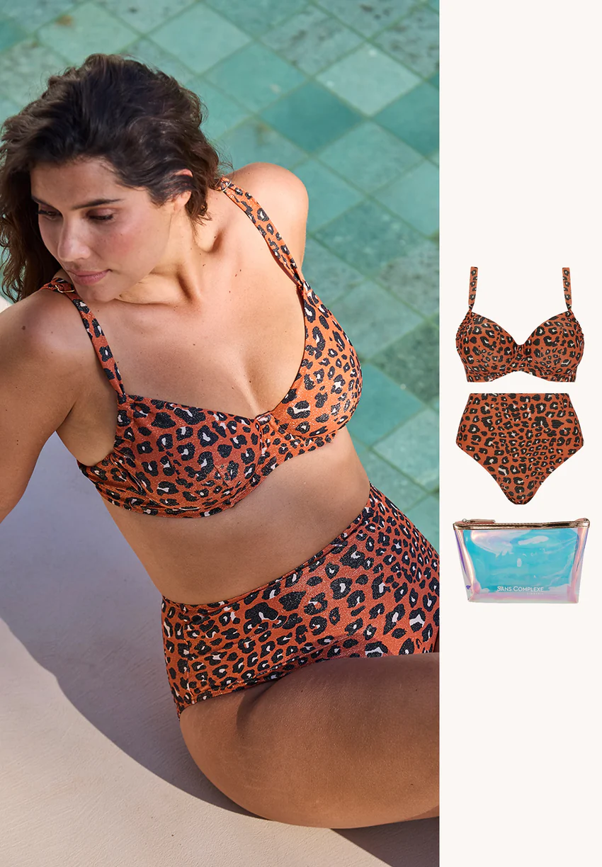 Ensemble maillot 2 pièces Langkawi avec trousse de plage