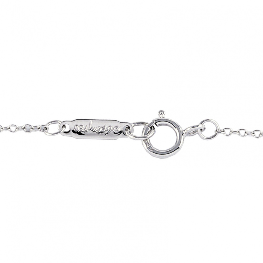 Tiffany & Co. Frank Gehry Necklace 18K White Gold Diamond