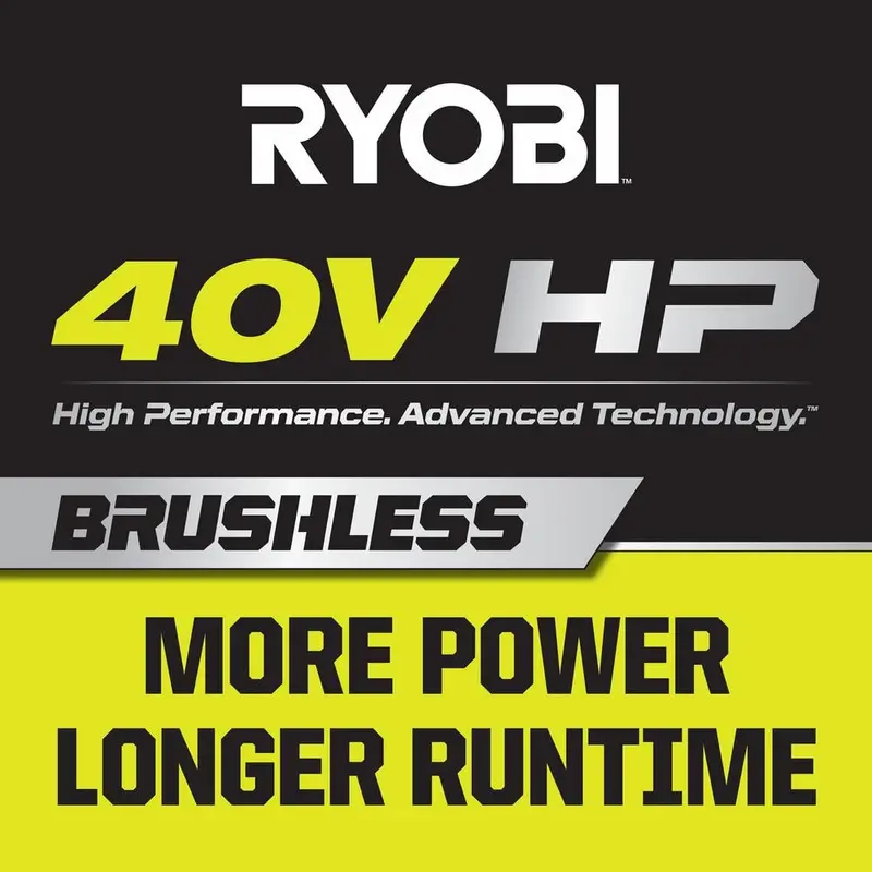 RYOBI 40V HP Brushless Cordless Earth Auger with 8 in. Bit (Tool Only) RY40701BTL