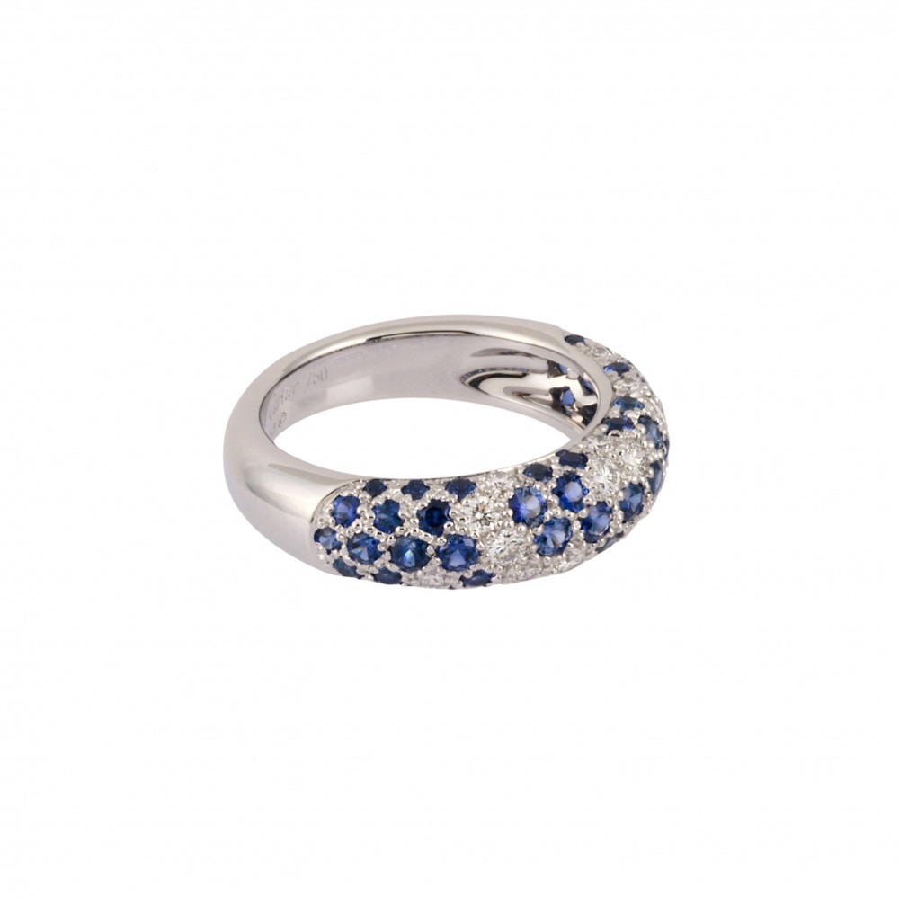 Cartier Mimister K18WG White Gold Ring