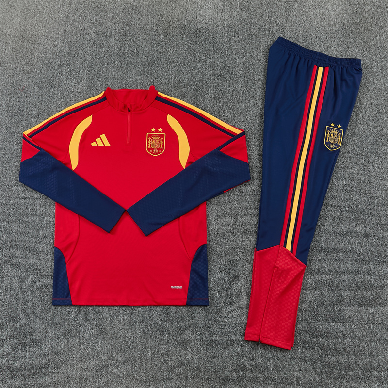 Spain 26/27 Training Suit Red-Two Stars
