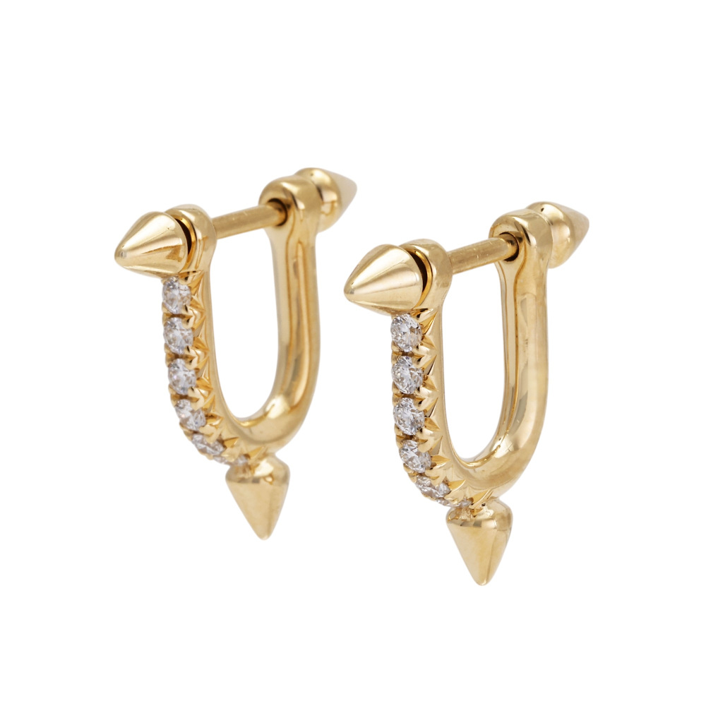 Tiffany & Co. Titan Pharrell Williams Earrings 18K Yellow Gold 73471281