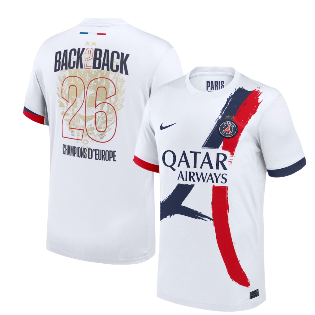 Paris Saint Germain Away Champions of Europe 2026 Men Jersey