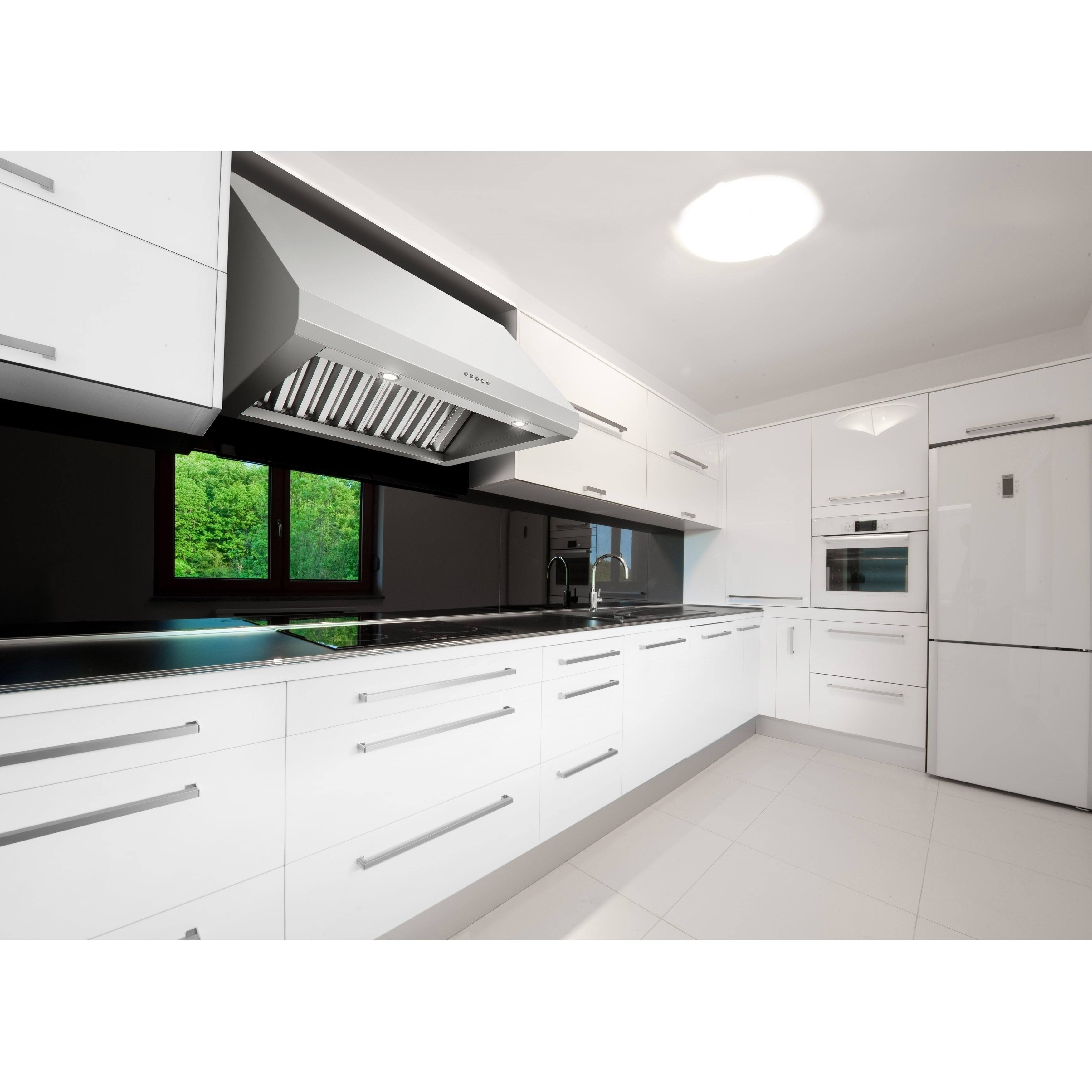 Ancona Pro UC LED Under-Cabinet Range Hood, 36-Inch, Stainless Steel