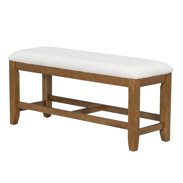 Extendable Dining Table Set,with Removable Leaf and Upholstered Chairs