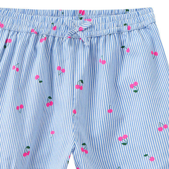 Yigga Mädchen Shorts mit Kirschen-Print