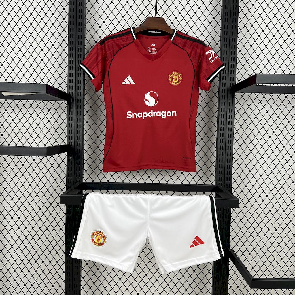 Manchester United Kit Enfant Maillot Foot 2025 2026€13.99