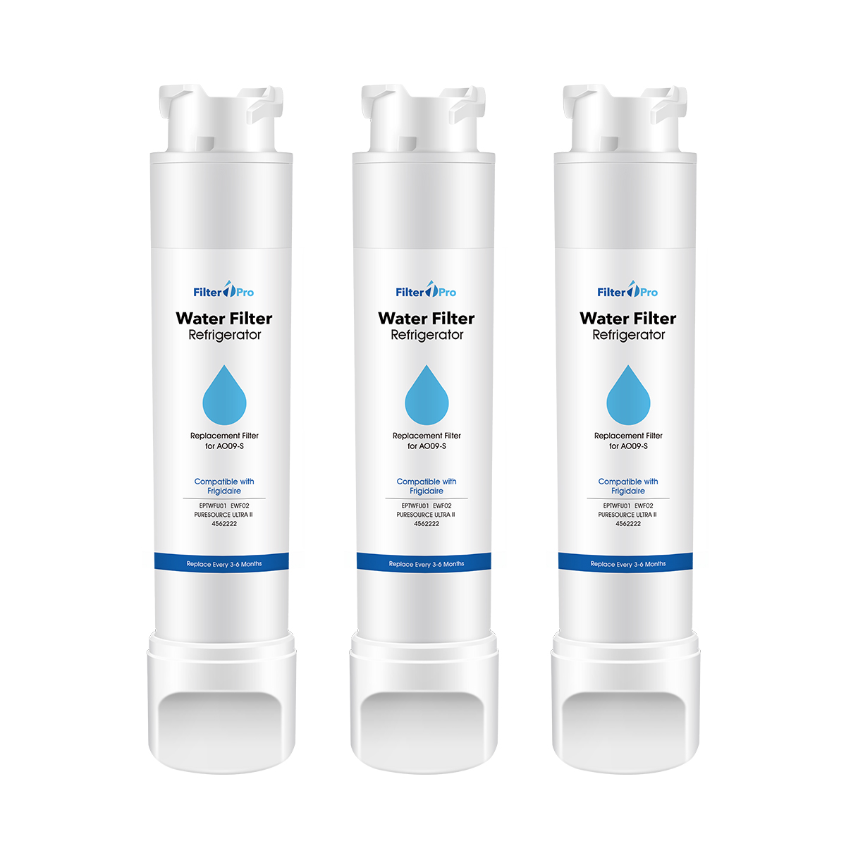Filter1pro AO09 for Frigdar Eptwfu01 PUesource Ultra 2 Refrigerator Water Filter