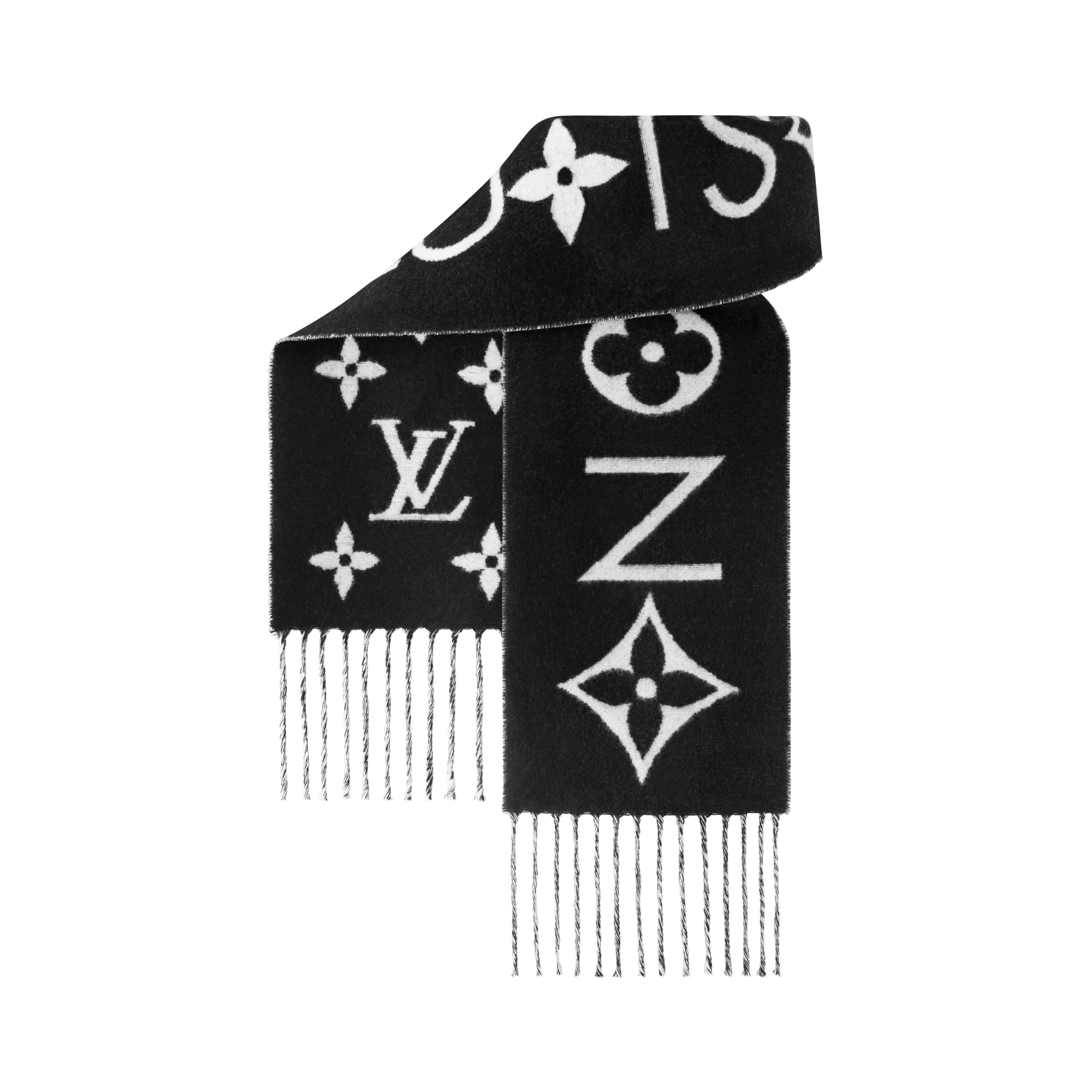 모노그램 인피니티 스카프