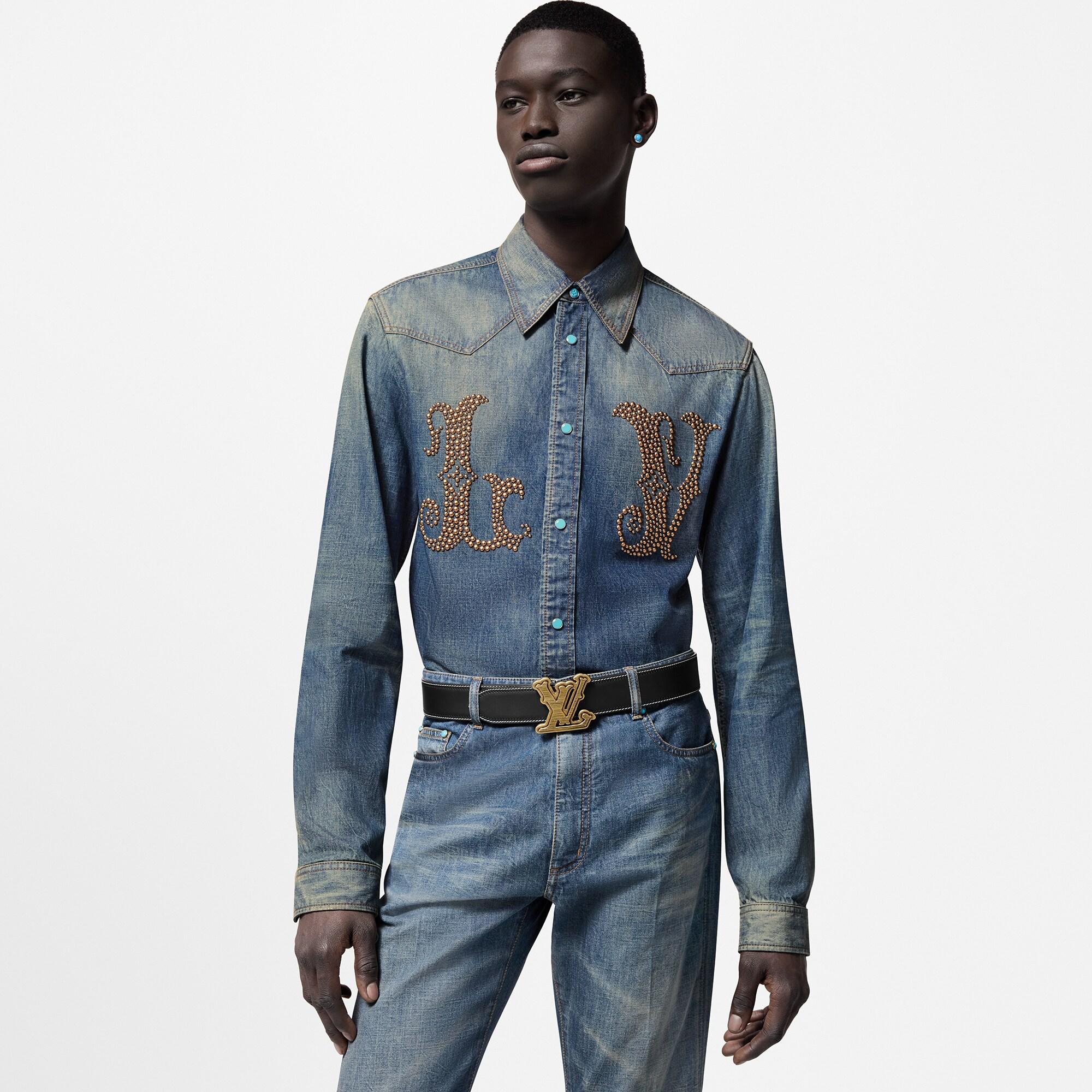 LV 로데오 (LV Rodeo) 40mm 리버서블 벨트