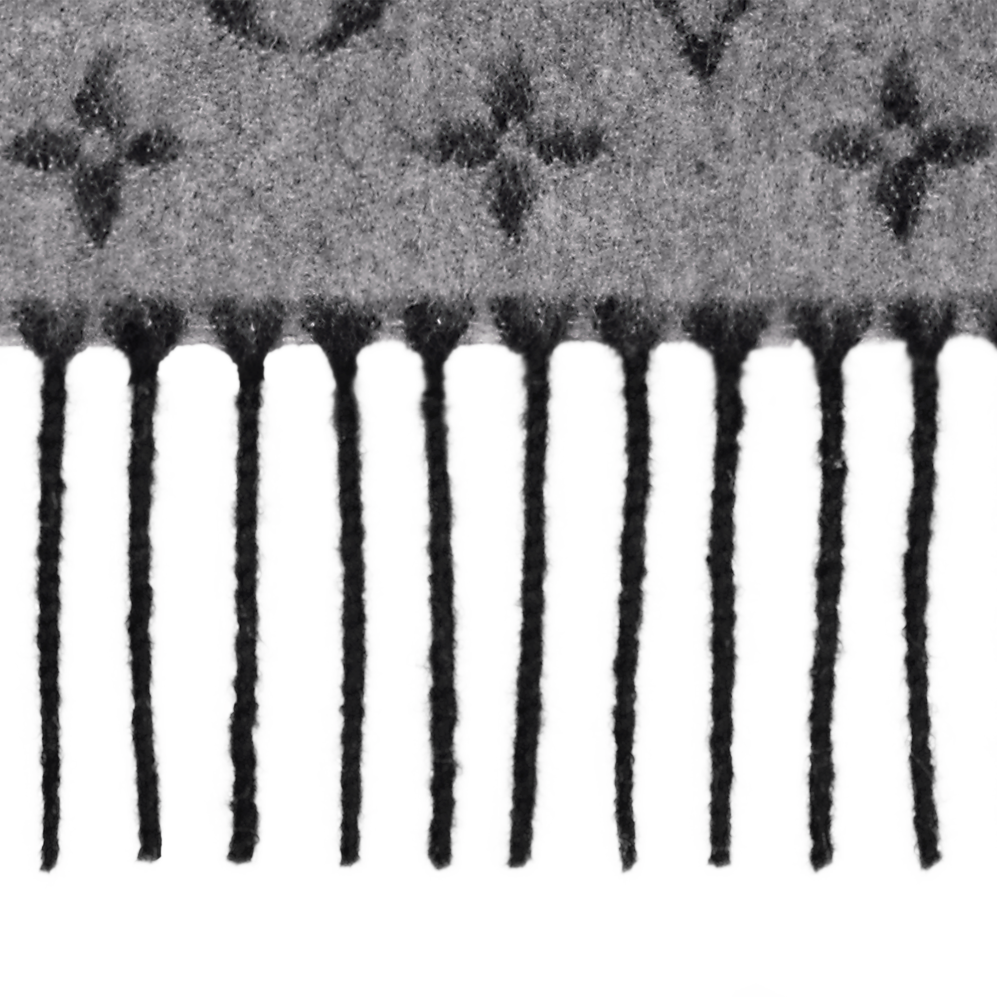 모노그램 그라디언트 스카프