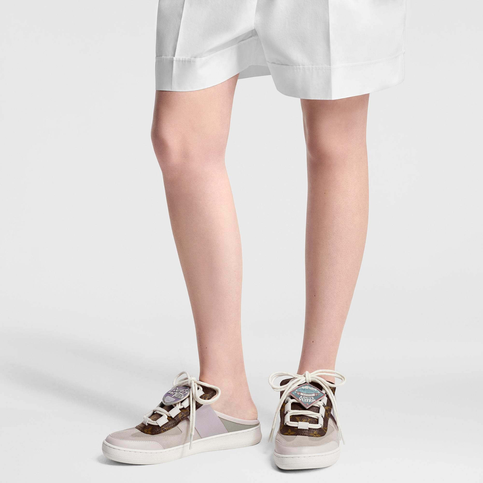 루 오픈 백 스니커즈