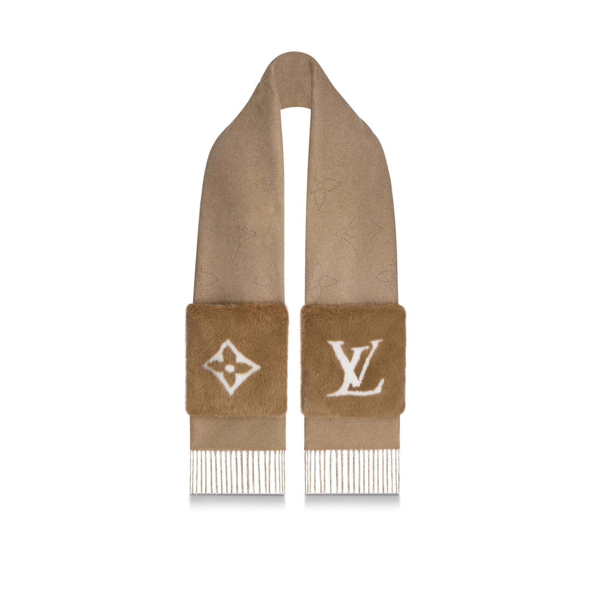 LV 코지 밍크 퍼 컬렉션 스카프