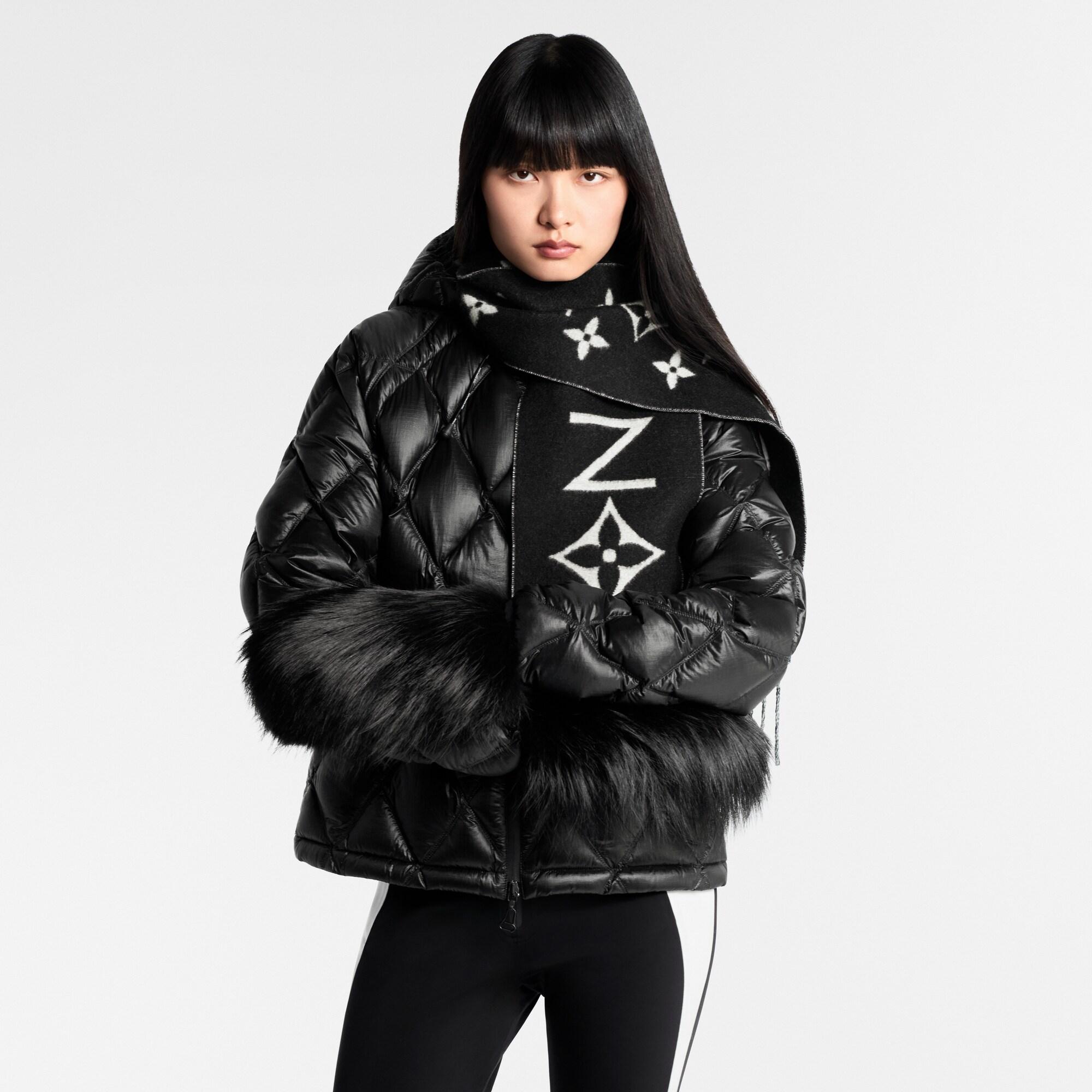 모노그램 인피니티 스카프