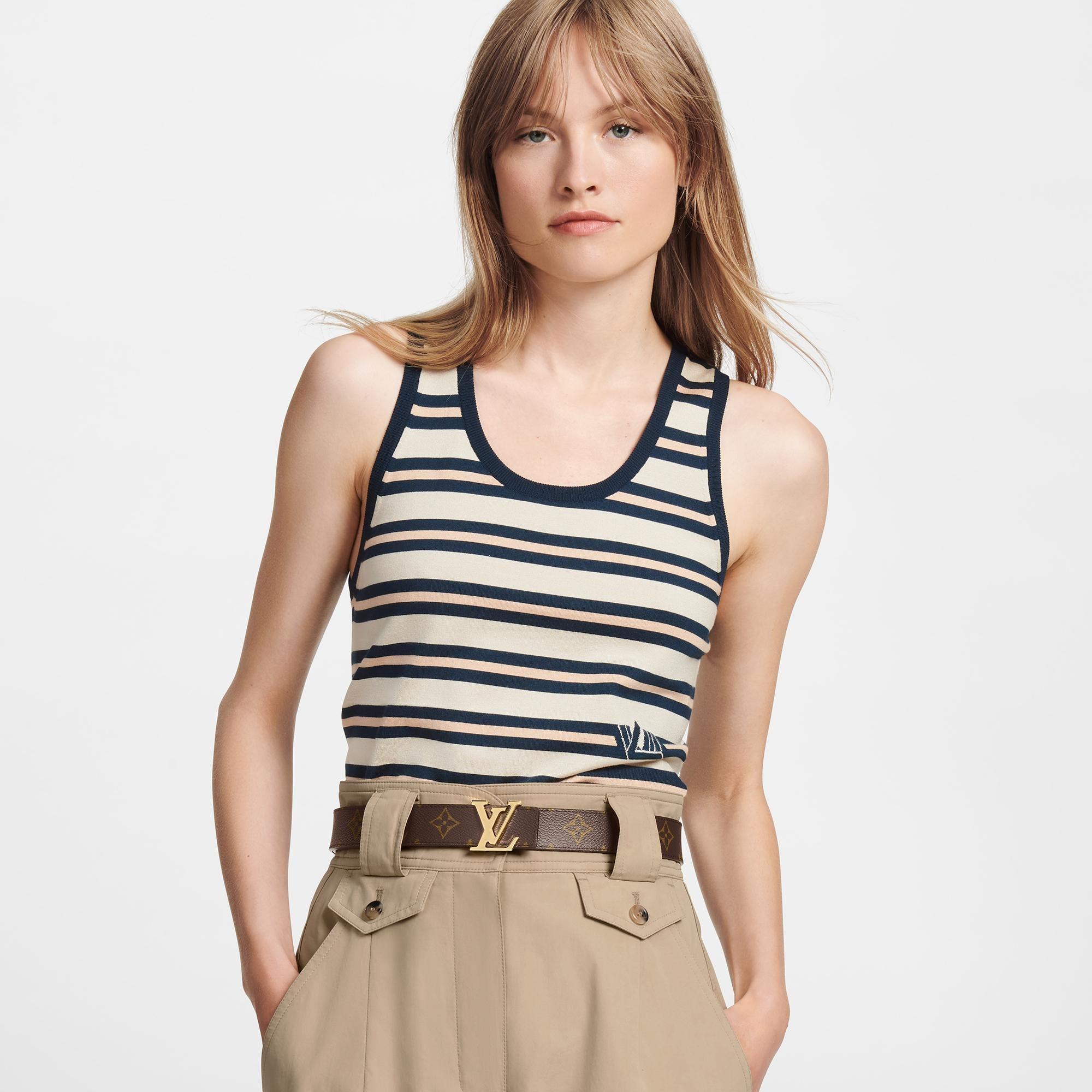 LV 이니셜 30mm 리버서블 벨트