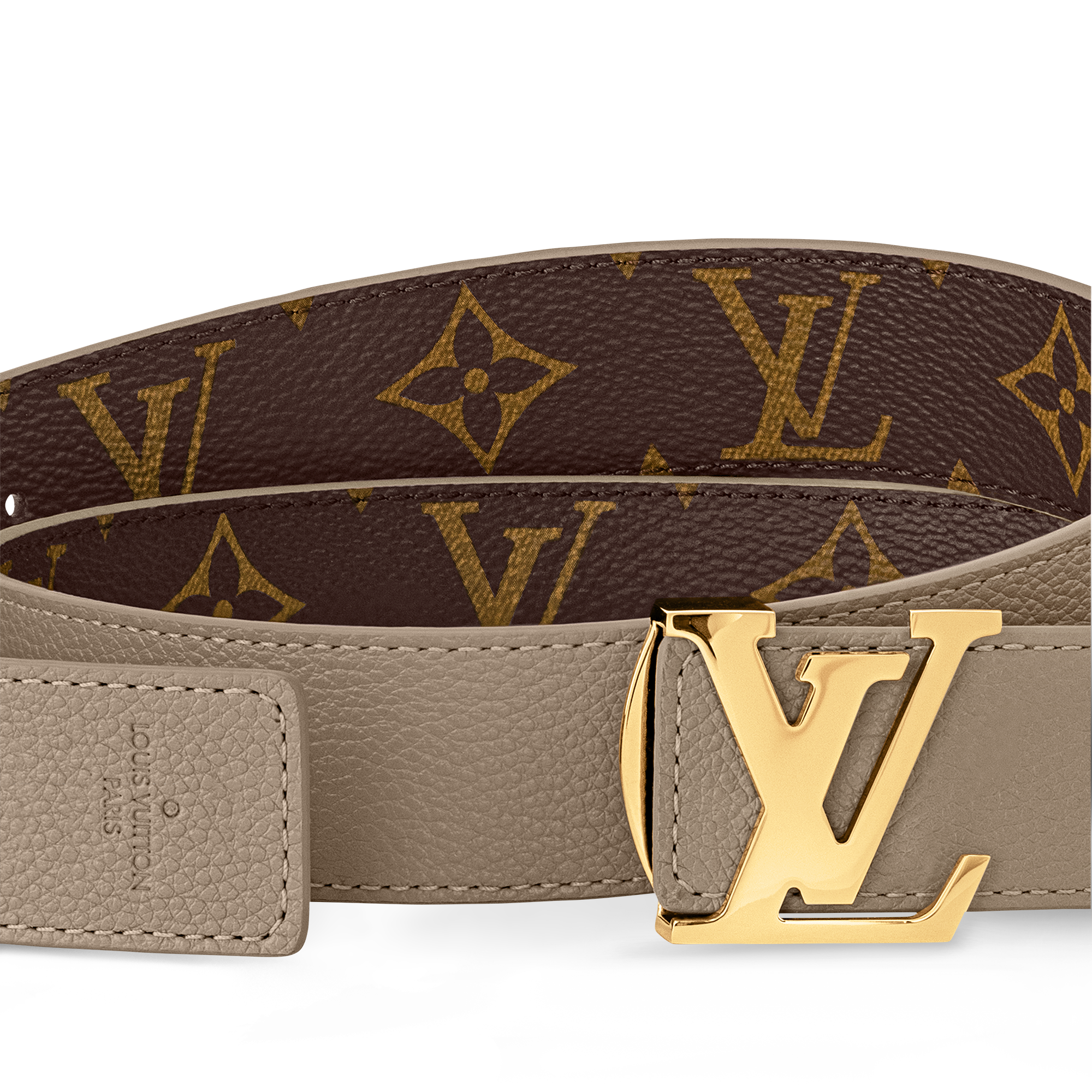 LV 이니셜 30mm 리버서블 벨트